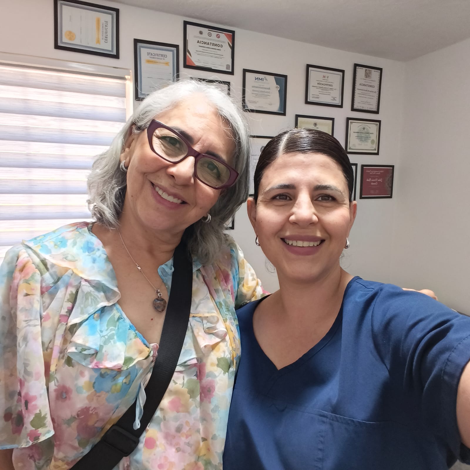 Paciente con Zulma Rueda