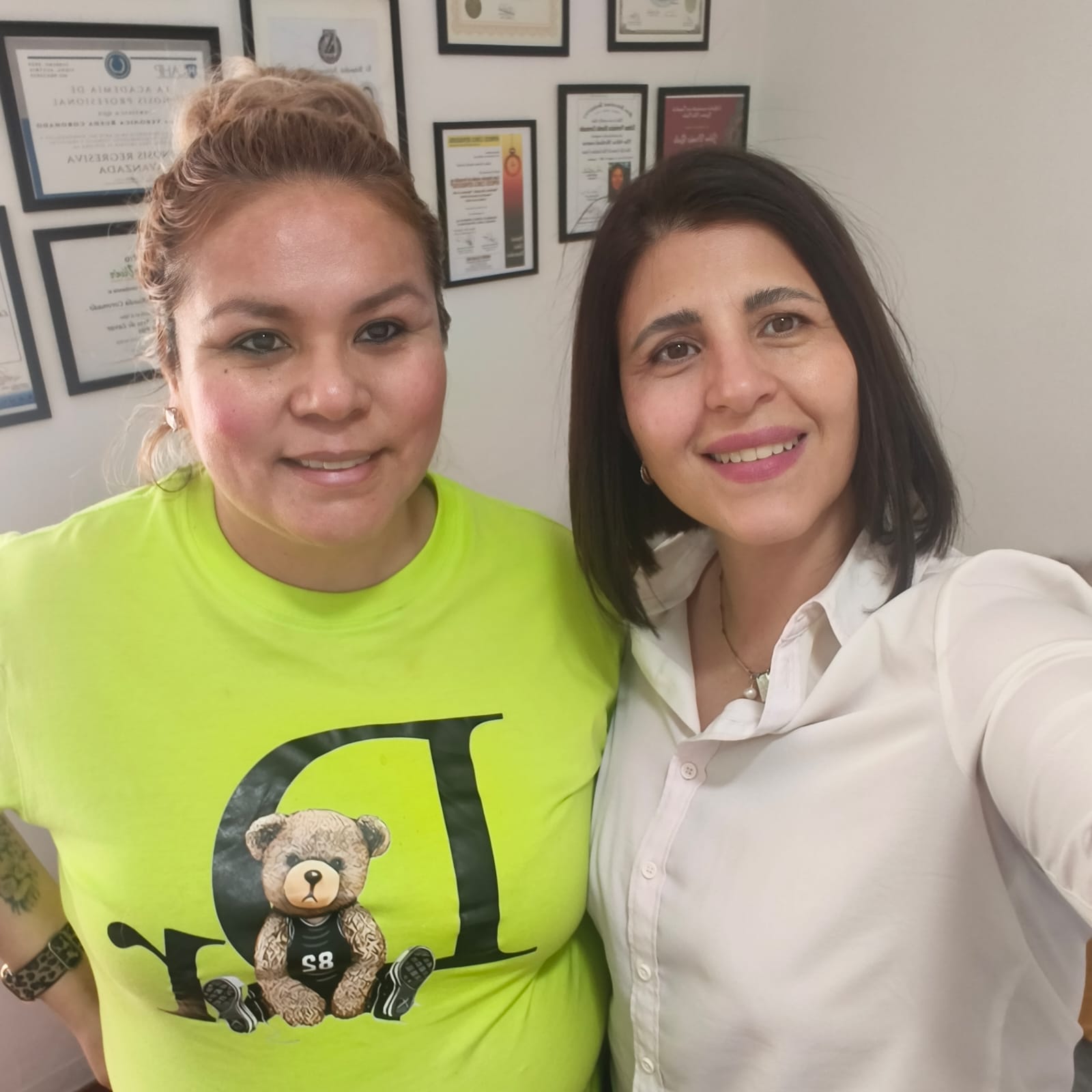 Paciente con Zulma Rueda